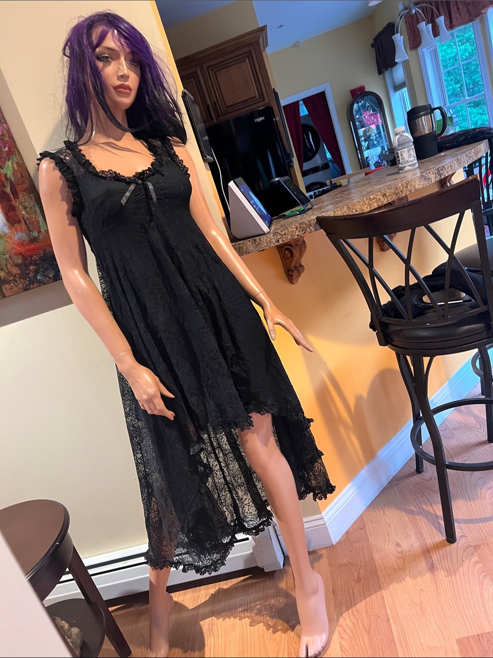 Killstar Willow Lace Maxi S Dress nwt - Picture 3 of 16